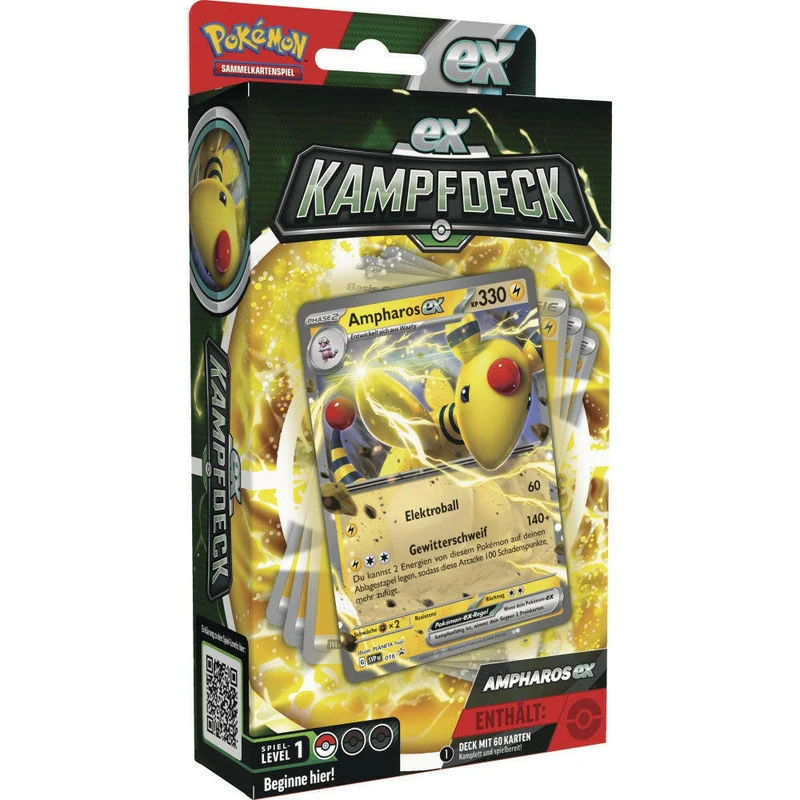 EX-Kampfdeck 1 DE - Spielerlebnis, 60 Karten, Regelheft