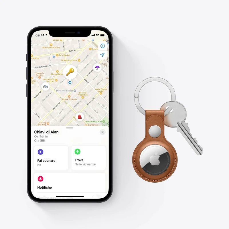 Apple AirTag 1er-Pack – Bluetooth Tracker für iPhone/iPad