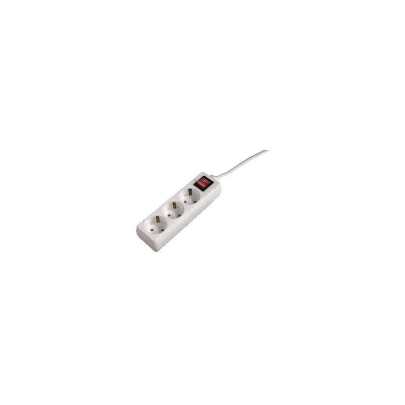 Hama Steckdosenleiste 3-fach mit Save Energy-Schalter, 1,4m