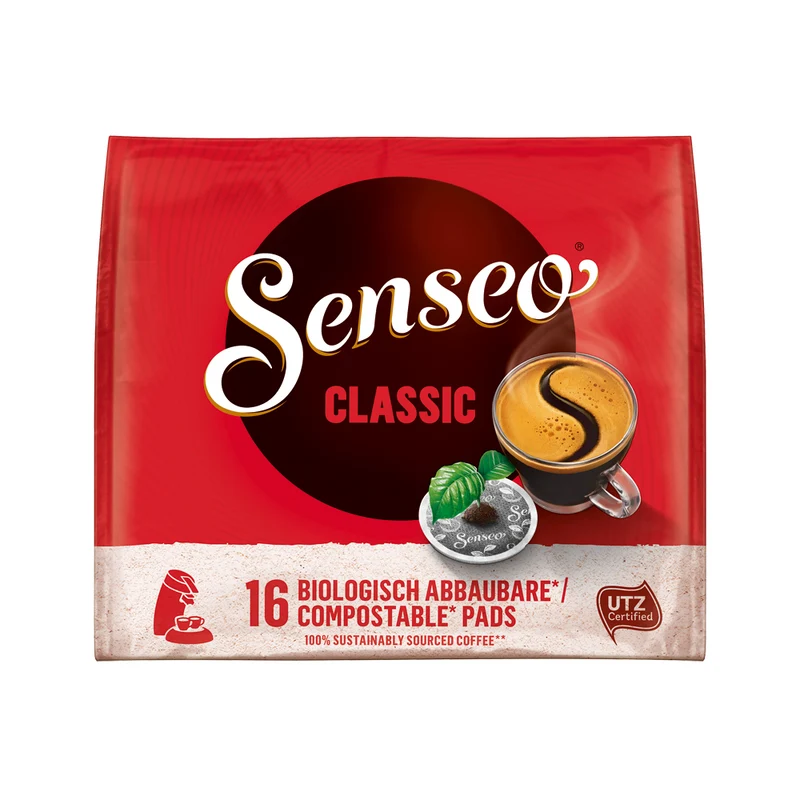 Senseo Classic Kaffeepads 16er – Aromatisch & ausgewogen