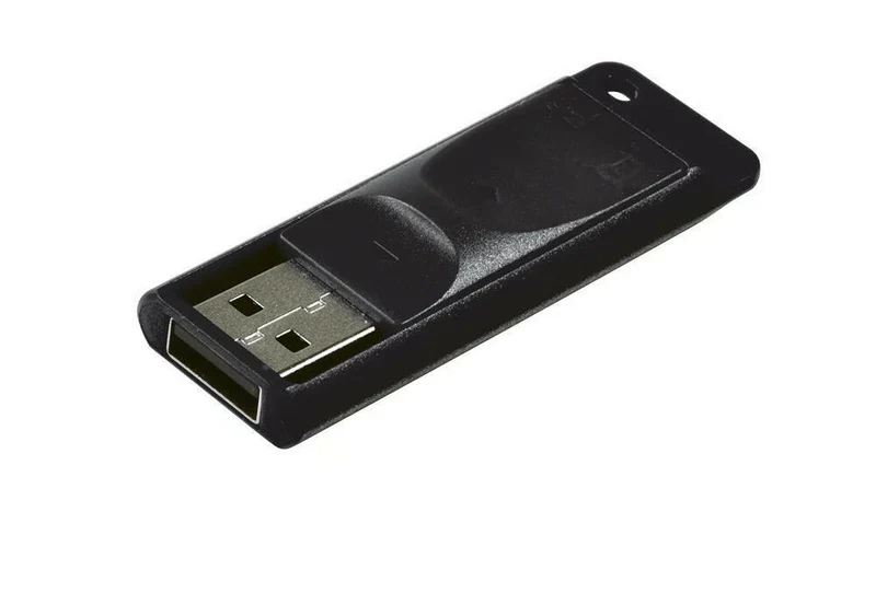 Verbatim 64GB USB-Stick 2.0 Slider in Schwarz