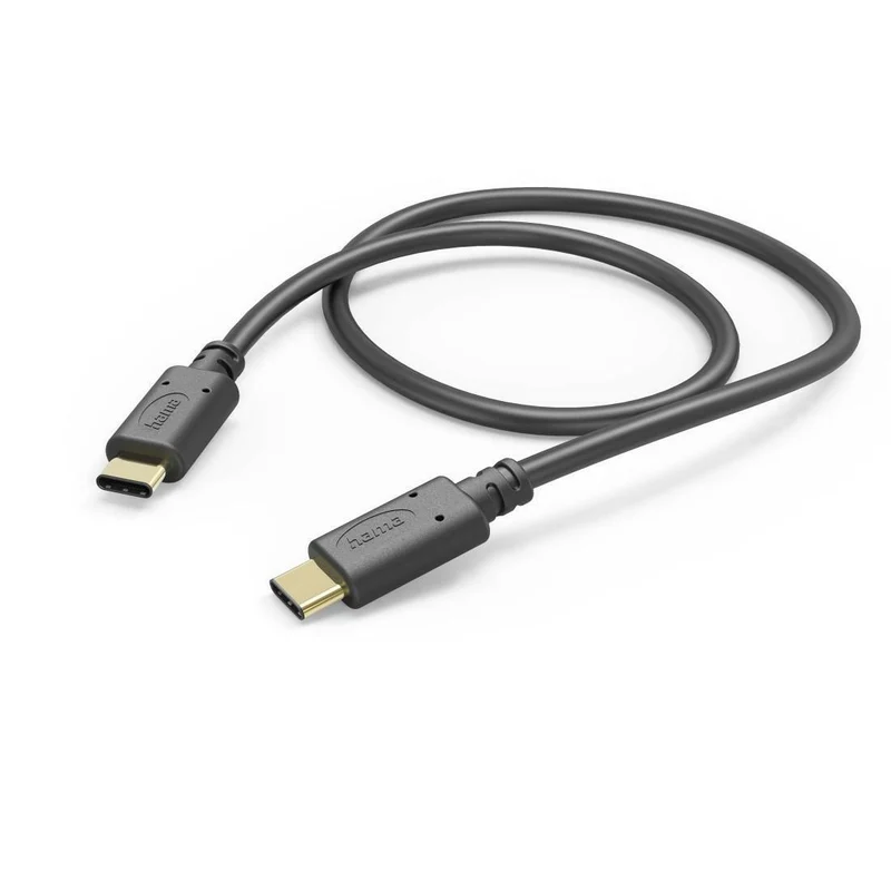 Hama USB-C Ladekabel 1m - Schnellladung & High-Speed-Daten