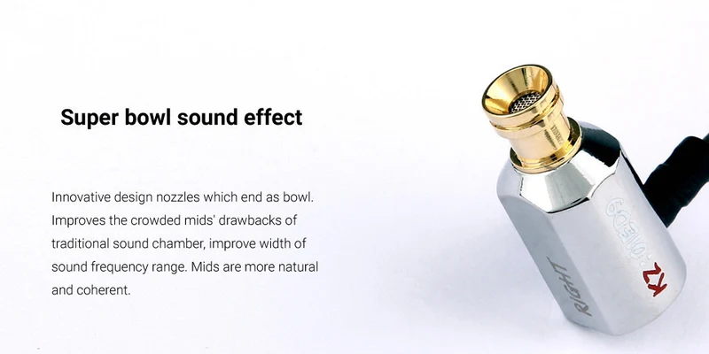 KZ ED9 Super Bowl Tuning Nozzles Earphone