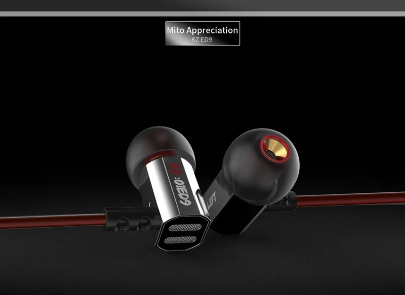 KZ ED9 Super Bowl Tuning Nozzles Earphone