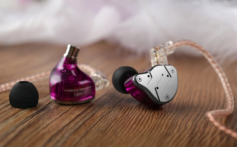 KZ ZSN Metal Hybrid Technology Earphones