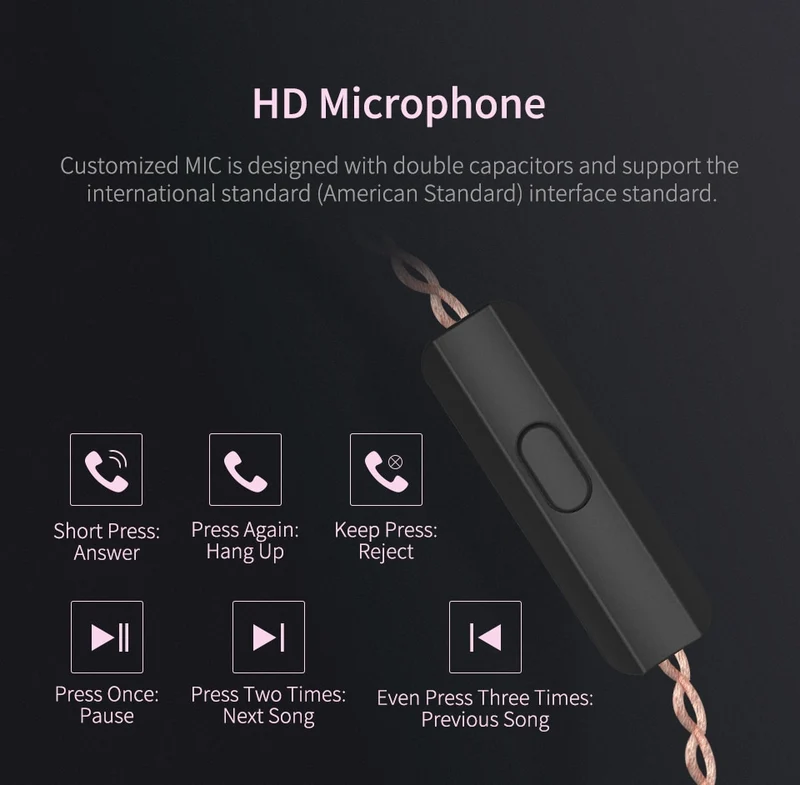 KZ ZSN Metal Hybrid Technology Earphones