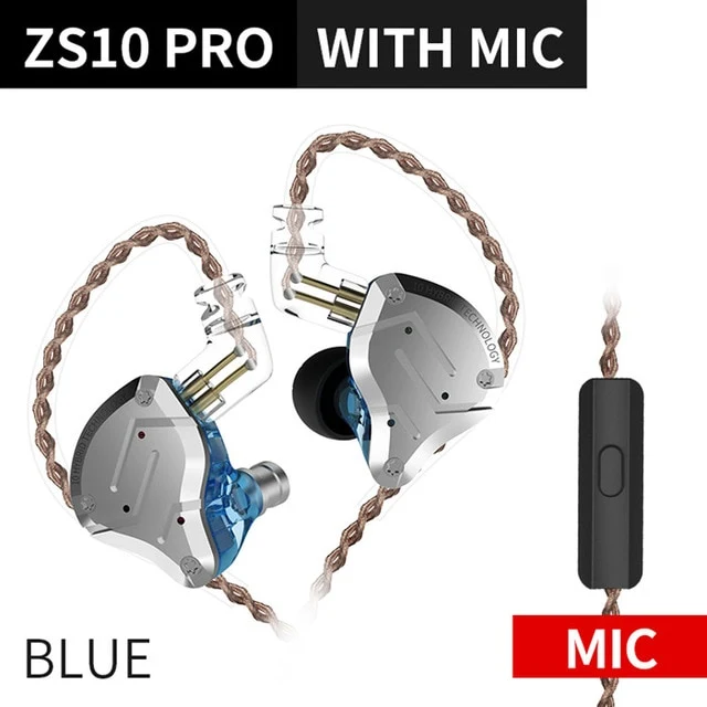 KZ ZS10 Pro Metal Headset