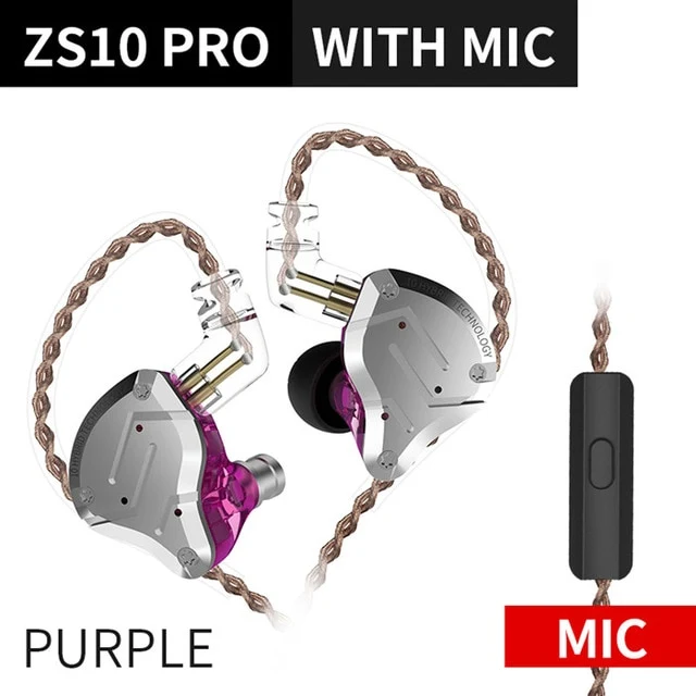 KZ ZS10 Pro Metal Headset