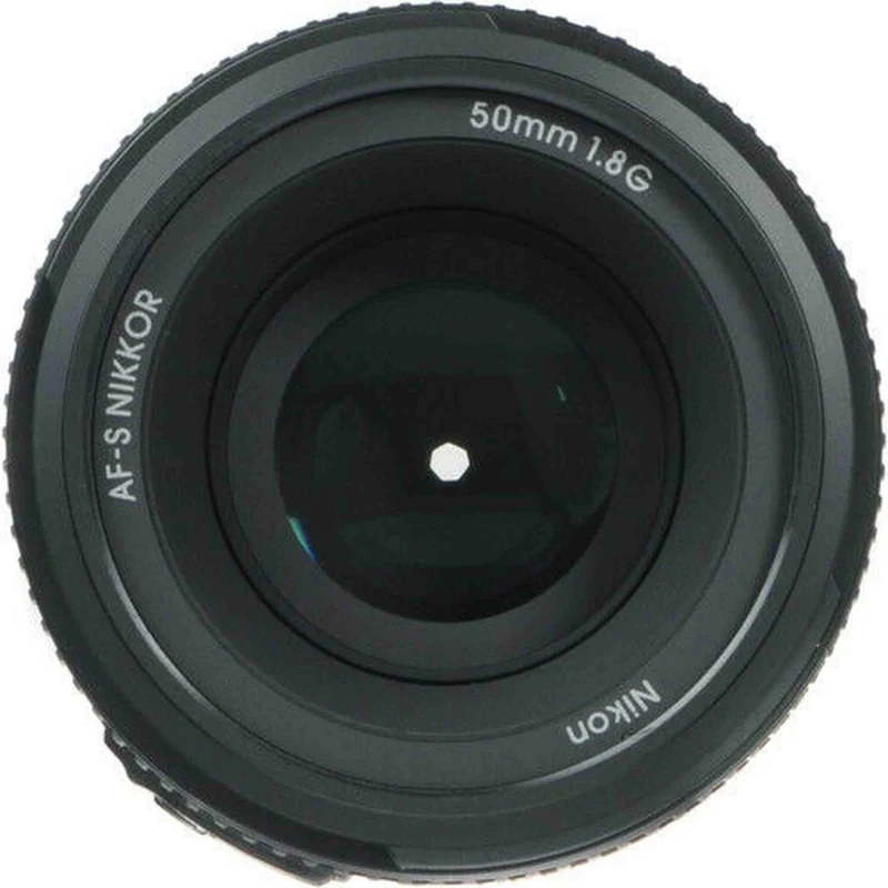Nikon AF-S NIKKOR 50mm f/1.8G Lens + UV Filter & Cap Keeper Bundle