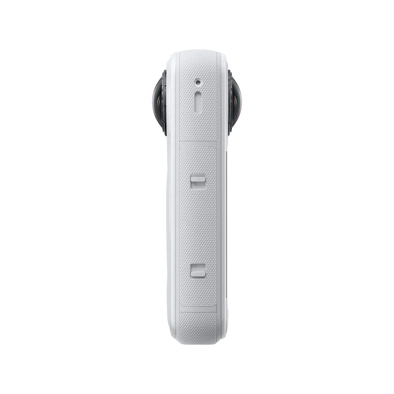 Insta360 X5 Satin White - Waterproof 8K 360° Action Camera, Leading Low Light, Invisible Selfie Stick Effect, Rugged and Replaceable Lens, 3-Hour Battery, Built-in Wind Guard, Stabilization