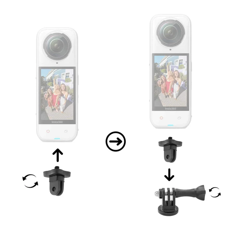 Insta360 X5 8K 360 Waterproof Action Camera (White) 1/1.28" Sensors, Replaceable Lenses, PureVideo AI + More