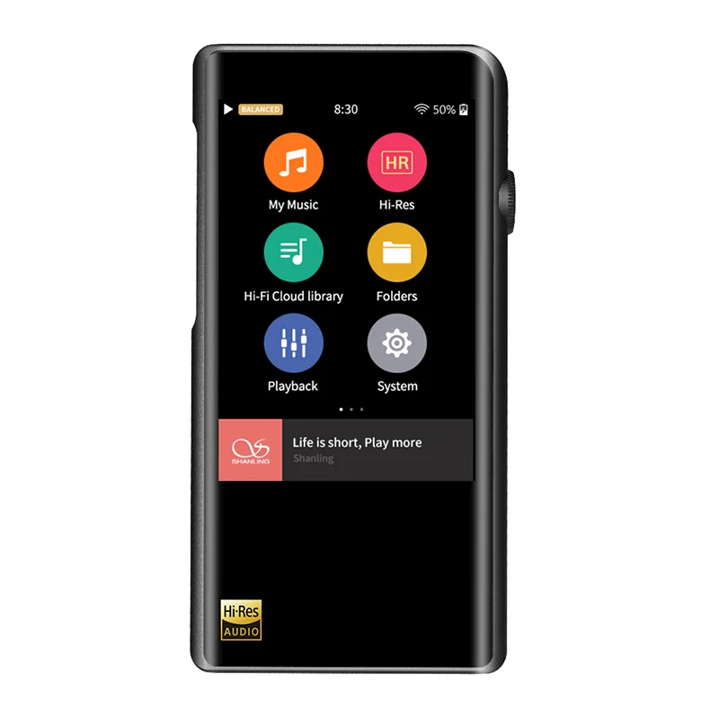 SHANLING M5S Portable Hi-Res Bluetooth MP3 Music Player WiFi