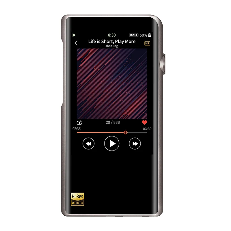 SHANLING M5S Portable Hi-Res Bluetooth MP3 Music Player WiFi