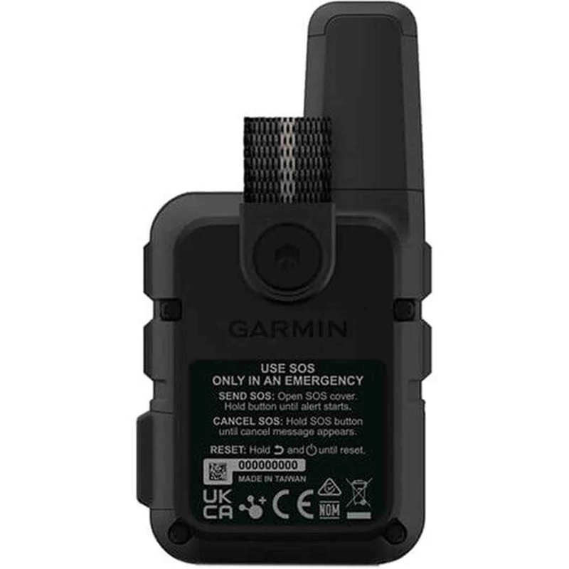 Garmin inReach Mini 2 Satellite Communicator (Black) with Battery Charger Bundle
