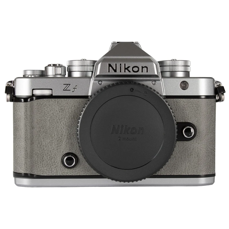 Nikon Zf 24.5MP Full Frame Mirrorless Camera with 273-Point Hybrid AF and 5-Axis Stabilization (Silver & Stone Gray) - Reconditioned