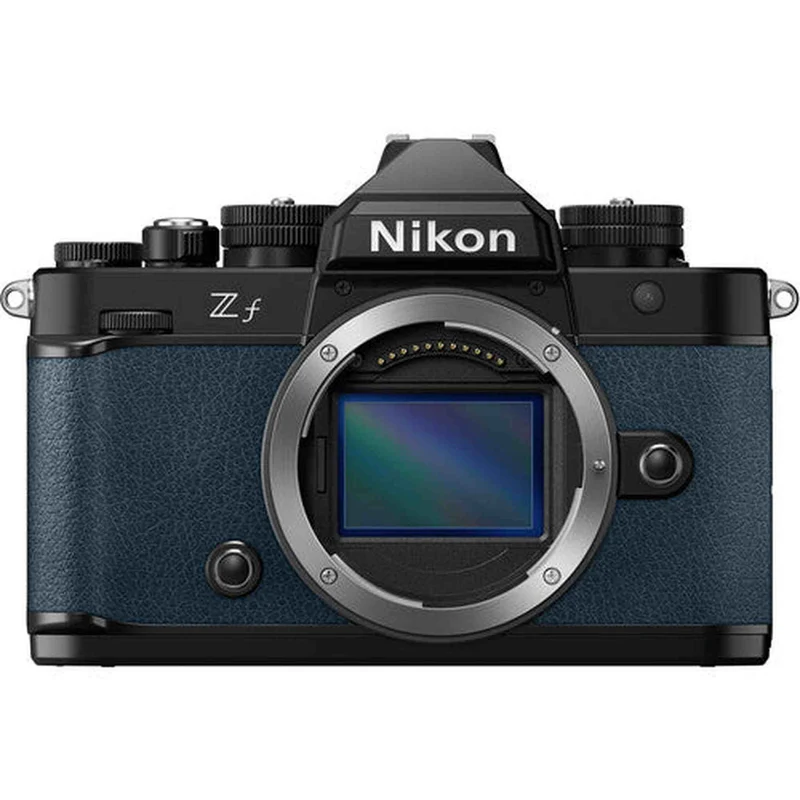 Nikon Z f Mirrorless Camera, Blue with NIKKOR Z 24-70mm f/4 S Lens - Reconditioned