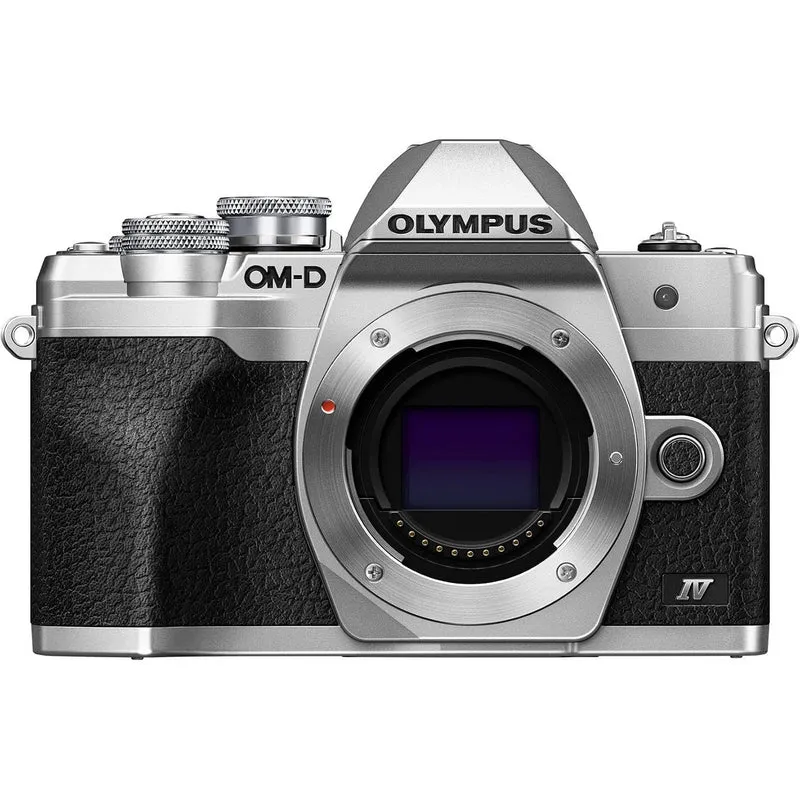 Olympus OM-D E-M10 Mark IV Camera Body (Silver) - Reconditioned