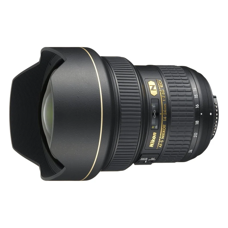 Nikon AF-S Nikkor 14-24mm f/2.8G ED Ultra Wide Angle Zoom Lens - f/2.8 - Reconditioned