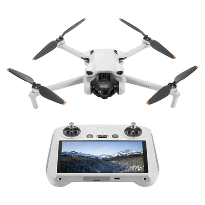 DJI Mini 3 (DJI RC), Lightweight 3x Mechanical Gimbal Drones with Camera for Adults 4K, 38-min Flight Time, up to 32800ft (10km) Video Transmission, Vertical Shooting, GPS Auto Return Integrated - Reconditioned