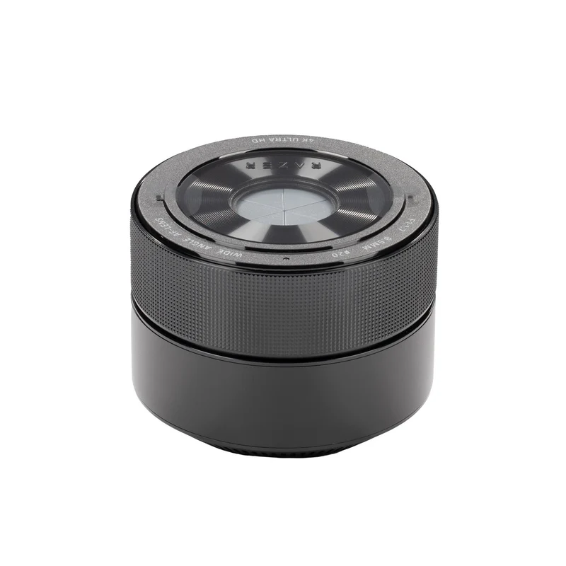 Razer Kiyo Pro Ultra 4K Webcam: Large Sensor - Auto Light Correction - Built-in Mic and Shutter - Pro Grade Content Creation, Streaming, Gaming, Video Calls - Works with OBS, Xsplit, PC, Zoom, Teams - Reconditioned