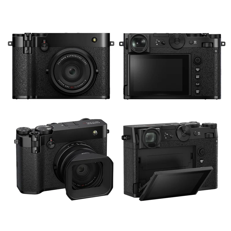 FUJIFILM GFX100RF 102MP Large Format Mirrorless Digital Camera Black Bundle