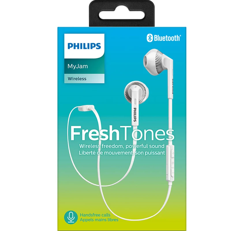 Philips SHB5250 FreshTones MyJam in Ear Wireless Bluetooth Headset