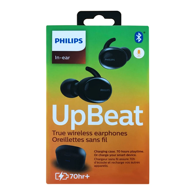 Philips UpBeat SHB2515 Bluetooth 5.0 Wireless in-Ear Earbuds TWS Stereo Headphones