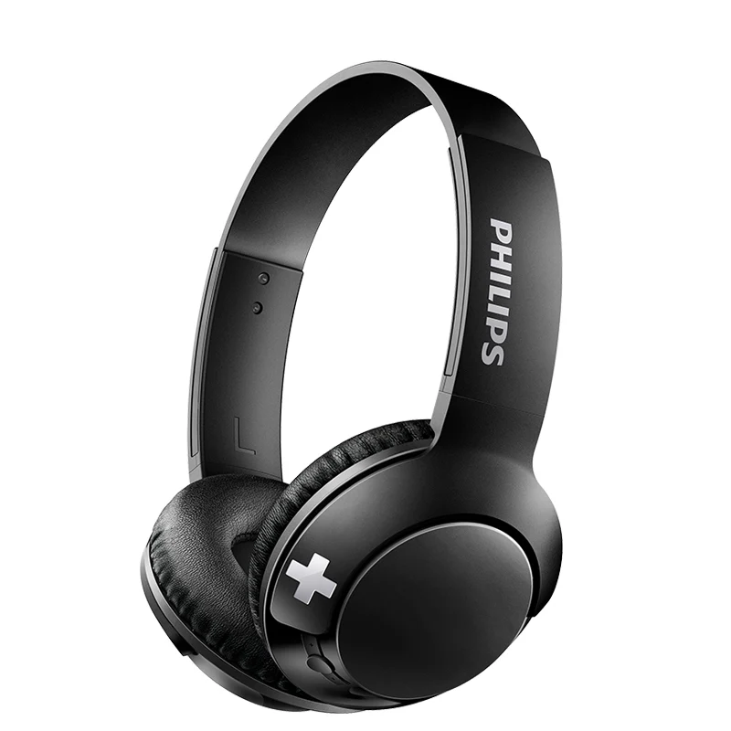 Philips BASS+ SHB3075 Wireless Headphones - Up to 12 Hours of Playtime