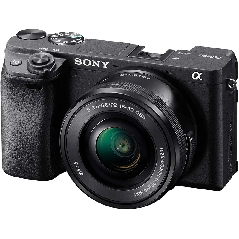 Sony Alpha a6400 Mirrorless Digital Camera with 16-50mm Lens - Reconditioned