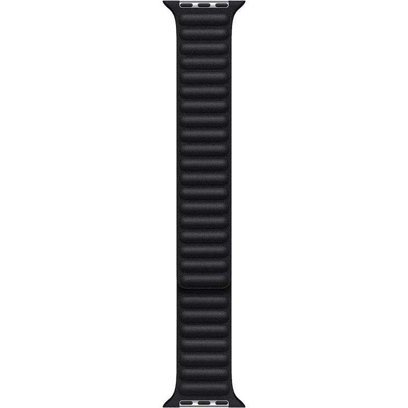 Apple Watch Band - Leather Link (45mm) - Midnight - S/M - Refurbished