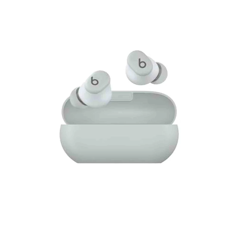 Beats Solo Buds - Wireless Bluetooth Earbuds | 18 Hours of Battery Life | Apple & Android Compatibility | Built-in Microphone - Storm Gray - Reconditioned