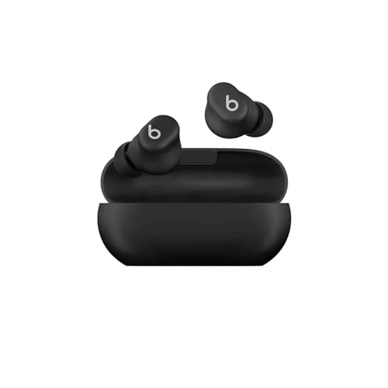 Beats Solo Buds - Wireless Bluetooth Earbuds | 18 Hours of Battery Life | Apple & Android Compatibility | Built-in Microphone - Matte Black - Reconditioned