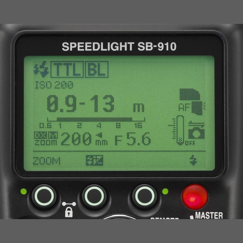 Nikon SB-910 Speedlight Flash for Nikon Digital SLR Cameras