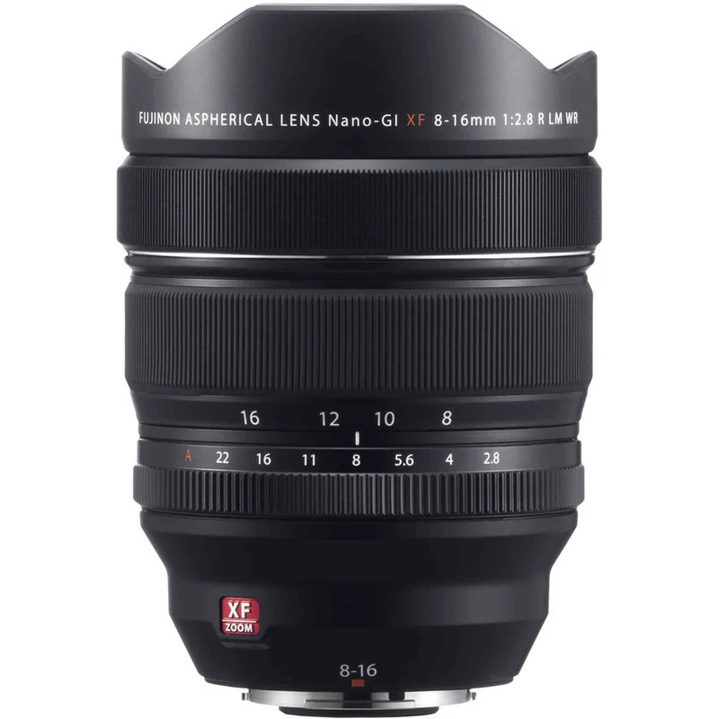 Fujifilm XF 8-16mm f/2.8 R LM WR Ultra-Wide Zoom Lens + 64GB SD Card Bundle