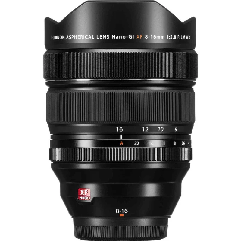 Fujifilm XF 8-16mm f/2.8 R LM WR Ultra-Wide Zoom Lens + 64GB SD Card Bundle