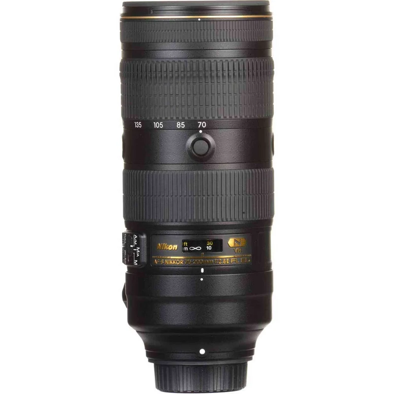 Nikon AF-S NIKKOR 70-200mm f/2.8E FL ED VR Lens + Deluxe Lens Cleaning Kit Bundle