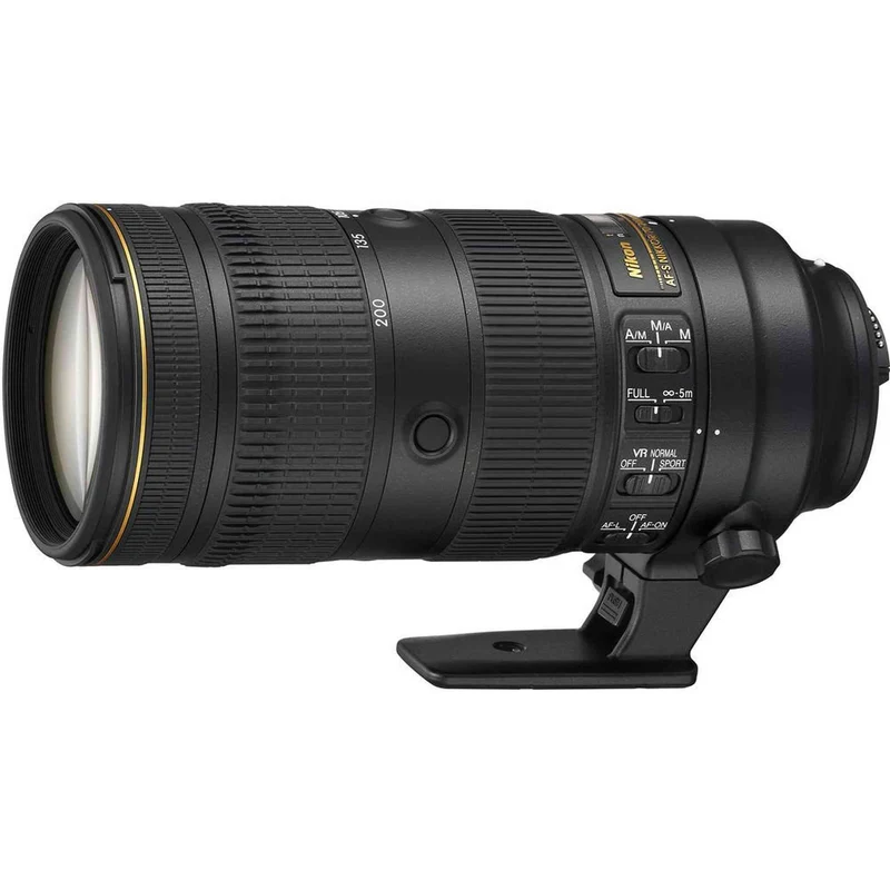 Nikon AF-S NIKKOR 70-200mm f/2.8E FL ED VR Lens + Deluxe Lens Cleaning Kit Value Bundle