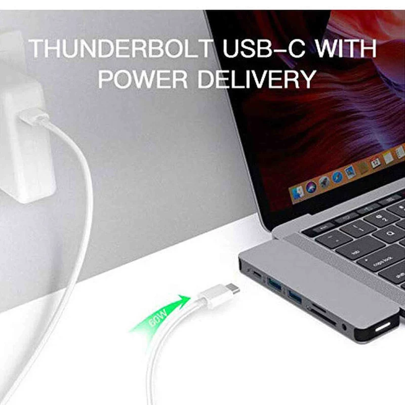 Hyperdrive Solo 7-in-1 USB-C Hub Silver