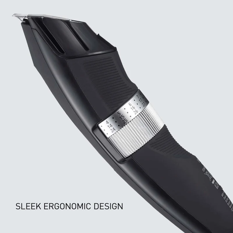 Panasonic Long Beard Trimmer ERGB96K Bundle with 4 Attachments and Cleaning Cloth