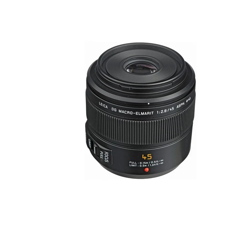 Panasonic Leica DG Macro-Elmarit 45mm f/2.8 ASPH. MEGA O.I.S. Lens with 2x 128GB Memory Cards