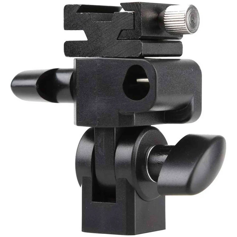 Godox Strong E-type Multifuctional Swivel Bracket Holder for Godox Nikon Connon Flash Speedlite Hot Shoe Speedlite Light