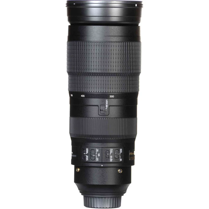 Nikon AF-S 200-500mm f/5.6E ED VR Lens (20058) Intl Model Bundle