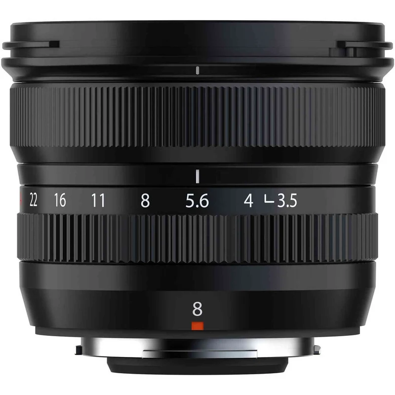 Fujifilm XF 8mm f/3.5 R WR Ultra-Wide Angle Lens + 64GB SD Card Bundle
