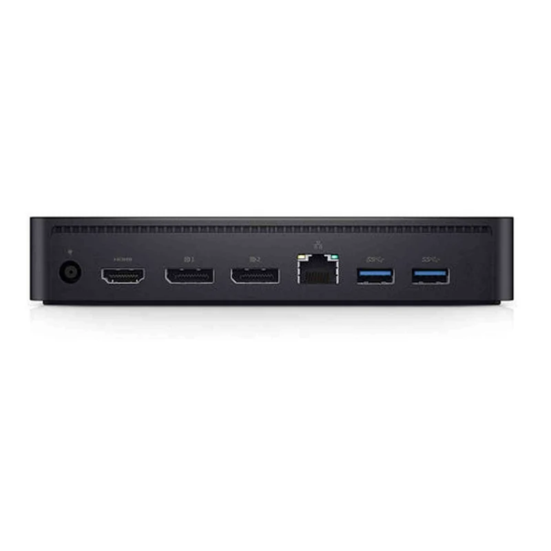 Dell Universal Dock - D6000S, Equipped with USB-C/USB-A PowerShare Options, Connect Upto Three 4K Displays, LED Indicator, Black