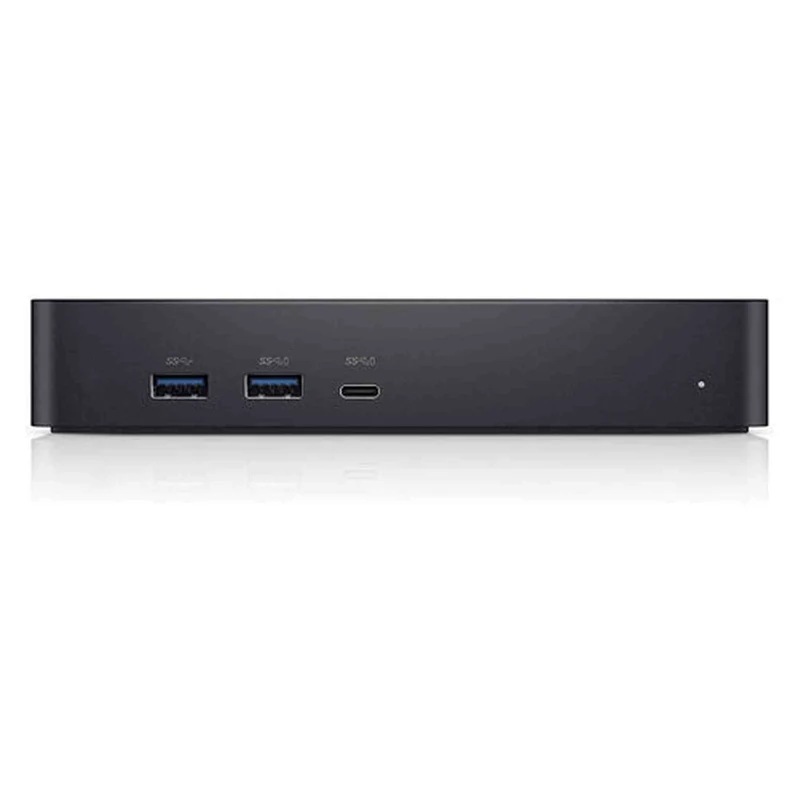 Dell Universal Dock - D6000S, Equipped with USB-C/USB-A PowerShare Options, Connect Upto Three 4K Displays, LED Indicator, Black