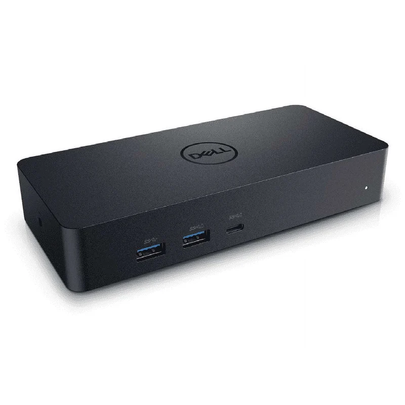 Dell Universal Dock - D6000S, Equipped with USB-C/USB-A PowerShare Options, Connect Upto Three 4K Displays, LED Indicator, Black