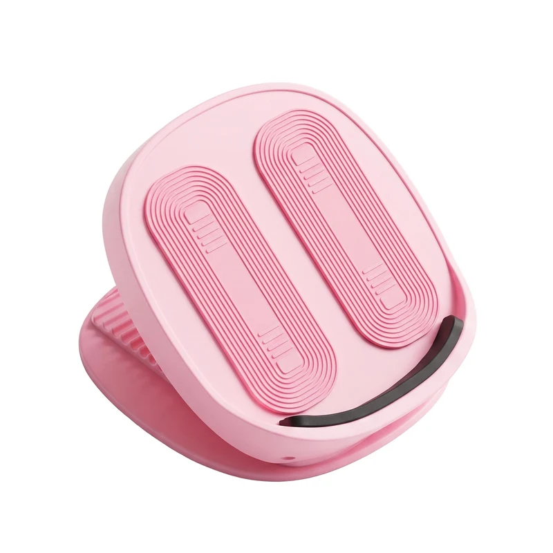 Everfit Slant Balance Board, 14-Level Adjustable Incline Calf Stretcher Pink