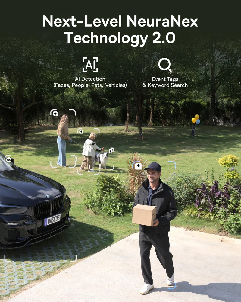 Baseus Security X1 Pro Dual 3K Solar Security Camera