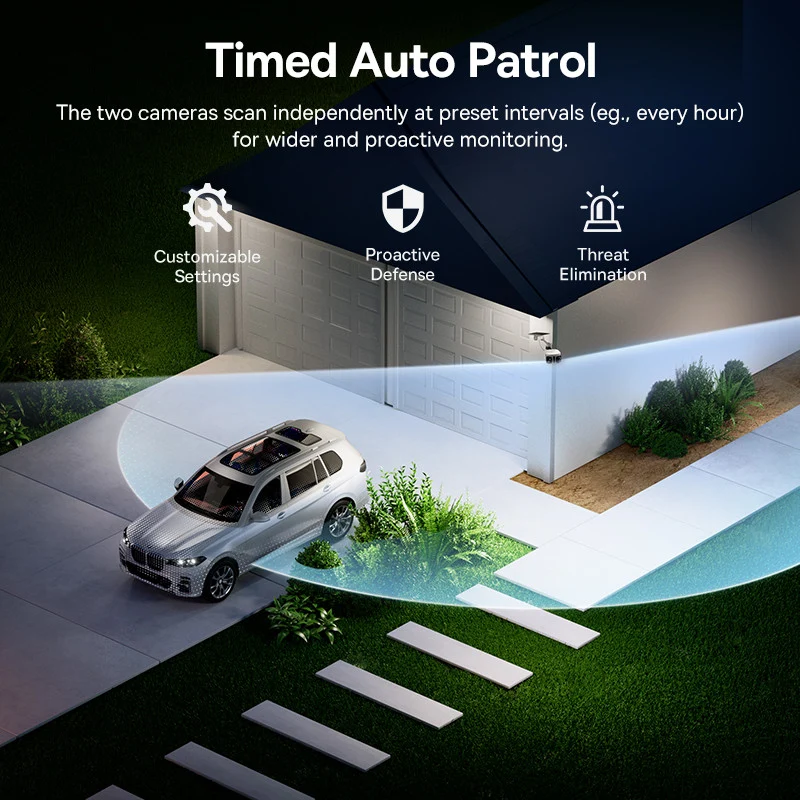 Baseus Security X1 Pro Dual 3K Solar Security Camera