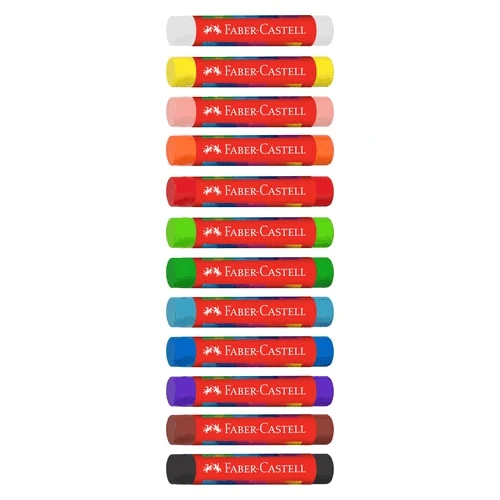 Faber-Castell Oil Pastels Assorted Pack 12